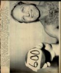 1965-72 Bobby Hull Chicago Blackhawks Winnipeg Jets The Sporting News Collection Archives Laser Photos (Sporting News Collection Hologram/MEARS Photo LOA) - Lot of 18