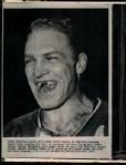 1965-72 Bobby Hull Chicago Blackhawks Winnipeg Jets The Sporting News Collection Archives Laser Photos (Sporting News Collection Hologram/MEARS Photo LOA) - Lot of 18