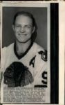 1965-72 Bobby Hull Chicago Blackhawks Winnipeg Jets The Sporting News Collection Archives Laser Photos (Sporting News Collection Hologram/MEARS Photo LOA) - Lot of 18