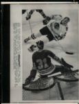1965-72 Bobby Hull Chicago Blackhawks Winnipeg Jets The Sporting News Collection Archives Laser Photos (Sporting News Collection Hologram/MEARS Photo LOA) - Lot of 18