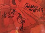 1970s Kansas City Chiefs Team Signed Super Bowl IV Poster w/ Sigs. Incl. Hank Stram & Inscriptions - JSA 