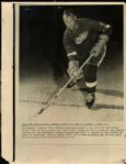 1962-73 Gordie Howe Detroit Red Wings Houston Aeros The Sporting News Collection Archives Original Photos (Sporting News Collection Hologram/MEARS Photo LOA) - Lot of 11