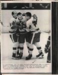 1962-73 Gordie Howe Detroit Red Wings Houston Aeros The Sporting News Collection Archives Original Photos (Sporting News Collection Hologram/MEARS Photo LOA) - Lot of 11