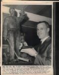 1962-73 Gordie Howe Detroit Red Wings Houston Aeros The Sporting News Collection Archives Original Photos (Sporting News Collection Hologram/MEARS Photo LOA) - Lot of 11