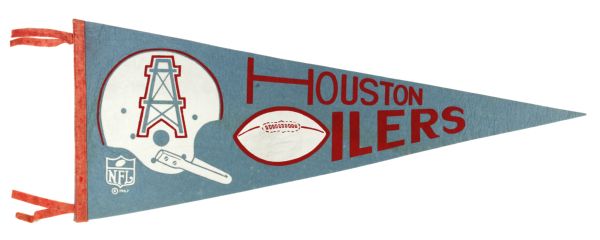 1967 Houston Oilers (AFL) Full Size Pennant