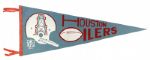 1967 Houston Oilers (AFL) Full Size Pennant