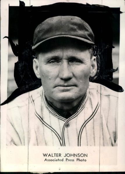 1910s-1940s Honus Wagner Lefty Grove Walter Johnson Hank Greenberg "The Sporting News Collection Archives" Original Photos/1970s Print (Sporting News Collection Hologram/MEARS Photo LOA) - Lot of 5