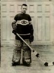 1917-26 George Vezina Montreal Canadiens "The Sporting News Collection Archives" Original Photo (Sporting News Collection Hologram/MEARS Photo LOA)