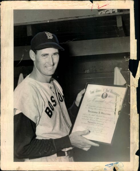 1949-69 Ted Williams Boston Red Sox "The Chicago Sun-Times Collection Archives" Original Photos (Chicago Sun-Times Hologram/MEARS Photo LOA) - Lot of 12