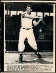 1949-69 Ted Williams Boston Red Sox The Chicago Sun-Times Collection Archives Original Photos (Chicago Sun-Times Hologram/MEARS Photo LOA) - Lot of 12