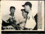 1954-69 Ted Williams Boston Red Sox "The Chicago Sun-Times Collection Archives" Original Photos (Chicago Sun-Times Hologram/MEARS Photo LOA) - Lot of 12