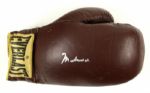 1990s Muhammad Ali Signed 14 Oz. Everlast Boxing Glove - JSA