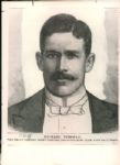 1887 Mike Tiernan New York Giants "The Sporting News Collection Archives" Modern Print (Sporting News Collection Hologram/MEARS Photo LOA)