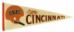 1970s circa Cincinnati Bengals Full Size Pennant