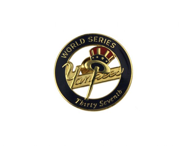 New York Yankees Thirty Seventh World Series Commemorative Pin