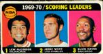 1970-71 Milwaukee Bucks Topps Card Collection - Lot of 13 Tall Boys 15 Total Cards Second Year Lew Alcindor  & Oscar Robertson Card