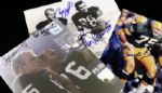 1960s Green Bay Packers Signed Photo - Lot of 3 w/ Hornung & Skoronski Gregg Hornung & Ron Kramer (MEARS Auction LOA) 