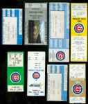 1970's-2000's Chicago Cubs Ticket Stubs Collection (148)