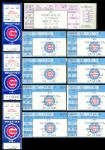 1970's-2000's Chicago Cubs Ticket Stubs Collection (148)