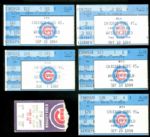 1970's-2000's Chicago Cubs Ticket Stubs Collection (148)