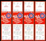 1970's-2000's Chicago Cubs Ticket Stubs Collection (148)
