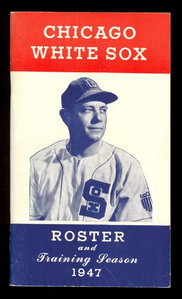 1947 Chicago White Sox Media / Press Guide