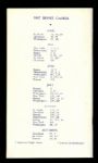 1947 Chicago White Sox Media / Press Guide