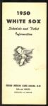 1950 Chicago White Sox Schedule And Ticket Information Booklet