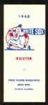 1948 Chicago White Sox High Grade Spring Training Roster Guide
