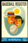 1955-1957 The Sporting News Baseball Register Trio