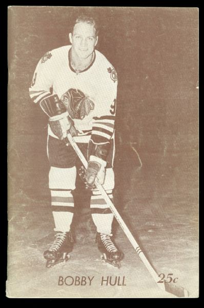 1964 And 1967 Chicago Blackhawks Programs (2) Hull & Mikita