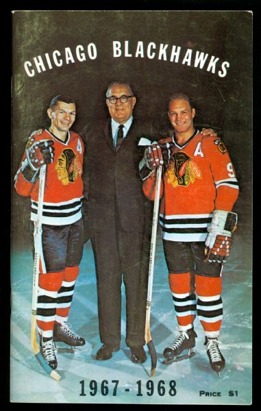 1967, 1969 & 1972 Chicago Blackhawks Media / Press Guides (3)