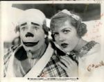 1934-37 Joe Brown "The Chicago Sun-Times Collection Archives" Original Photos (Chicago Sun-Times Hologram/MEARS Photo LOA) - Lot of 2