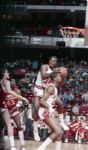 1986 Chicago Bulls Versus Atlanta Hawks Chicago Sun-Times Original Full Color Negative Strips (Chicago Sun-Times Archives/MEARS Photo LOA) - Lot of 6