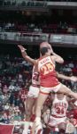1986 Chicago Bulls Versus Atlanta Hawks Chicago Sun-Times Original Full Color Negative Strips (Chicago Sun-Times Archives/MEARS Photo LOA) - Lot of 6