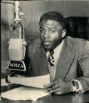 1948-58 Jackie Robinson Brooklyn Dodgers "The Denver Post Archives" Original Photo (Denver Post Archives Hologram/MEARS Photo LOA) - Lot of 3