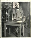 1920s circa Thomas Edison "The Chicago Sun-Times Archives" 1942 Print (Chicago Sun-Times Hologram/MEARS Photo LOA)