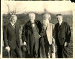 1920 Thomas Edison Henry Ford John Burroughs Harvey Firestone "The Chicago Sun-Times Archives" 1931 Print (Chicago Sun-Times Hologram/MEARS Photo LOA)
