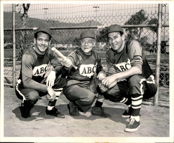 1949-52 Radio-Television Softball League Contest "The Sporting News Collection Archives" Original Photo (Sporting News Collection Hologram/MEARS Photo LOA) - Lot of 4