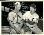 1942-43 Chet Laabs Nick Altrock "The Sporting News Collection Archives" Original 8" x 10" Photo (Sporting News Collection Hologram/MEARS Photo LOA)