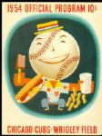 1954 Chicago Cubs Program vs. Milwaukee Braves