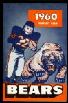 1960 Chicago Bears High Grade Media / Press Guide