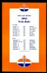 1961 Chicago Bears Media / Press Guide