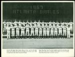 1967 Atlanta Braves Team Photographs (2) Hank Aaron