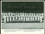 1967 Atlanta Braves Team Photographs (2) Hank Aaron