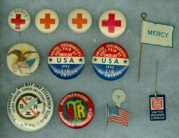 Campaign Pin Collection (12)