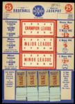 1950s Baseball Pull Tab
