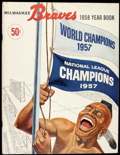 1958 Milwaukee Braves Team Yearbook