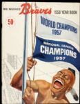 1958 Milwaukee Braves Team Yearbook