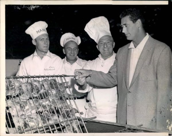 1957-69 Ted Williams Boston Red Sox Washington Senators "SPORT Magazine Collection Archives" Original Photos (MEARS Photo LOA) - Lot of 2